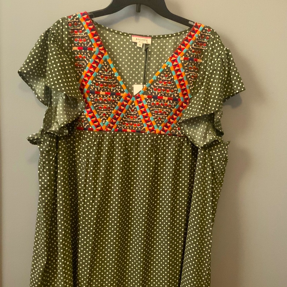 Embroidered Dress